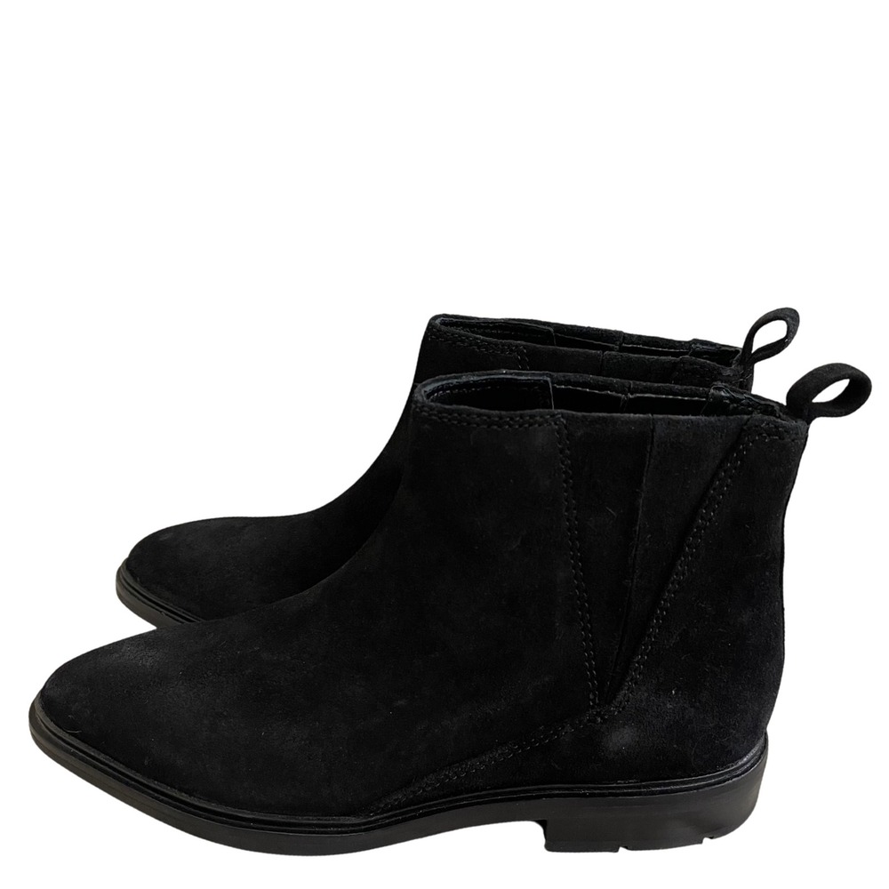 Via‎ spiga PULL ON SZ 5.5 NEW Emelin Water Resistant Bootie BLACK SUEDE